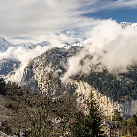 Schweizerhof Attic Apartment Wengen