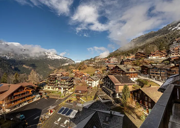 Schweizerhof Attic Apartman Wengen